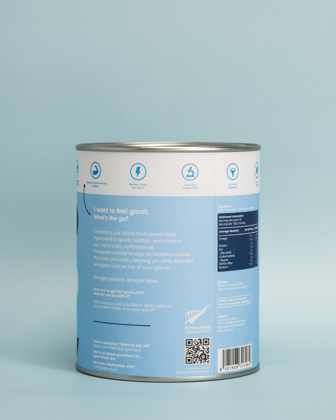 Creatine Mohohydrate Unflavoured