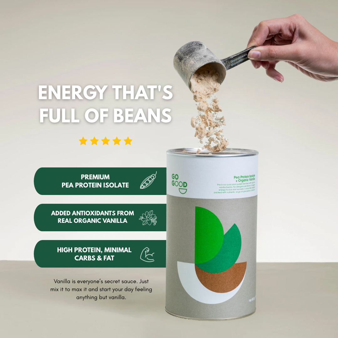 Plant Protein Isolate + Organic Vanilla