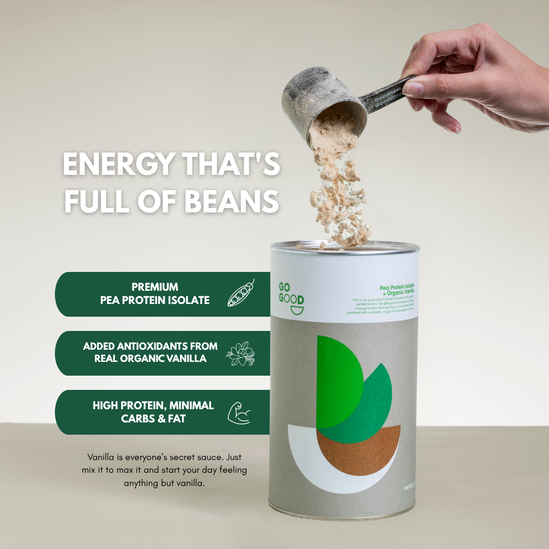 Plant Protein Isolate + Organic Vanilla