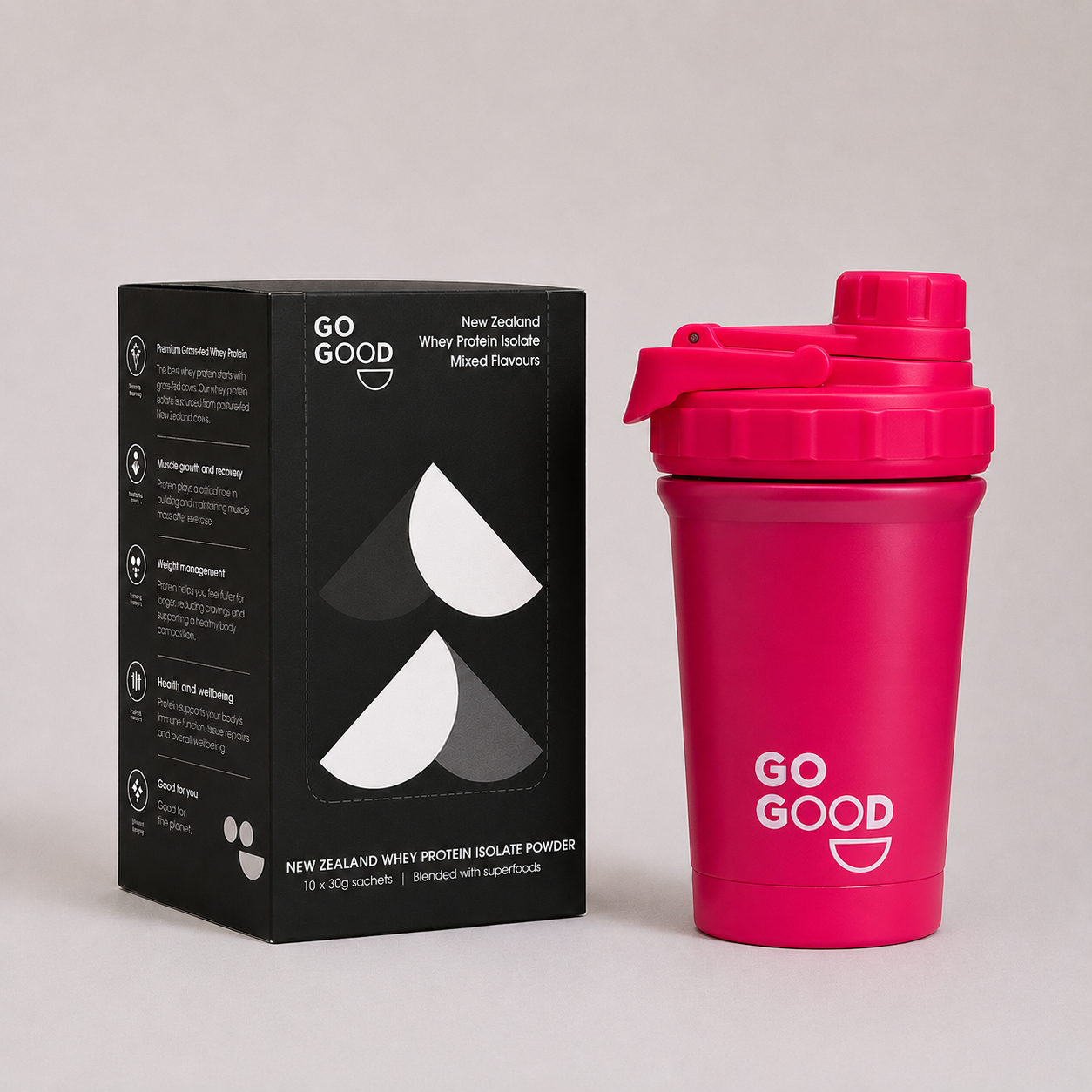 10x WPI Protein Samples + Shaker Bundle