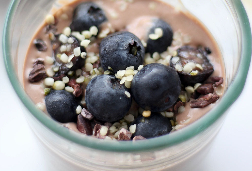 Chocolate Protein Mousse Recipe By Sarah Tanner.