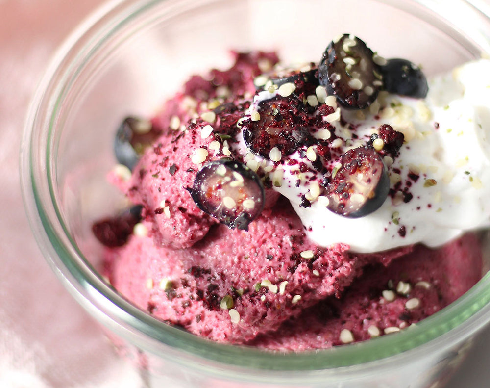 Berries And Protein Chia Pudding