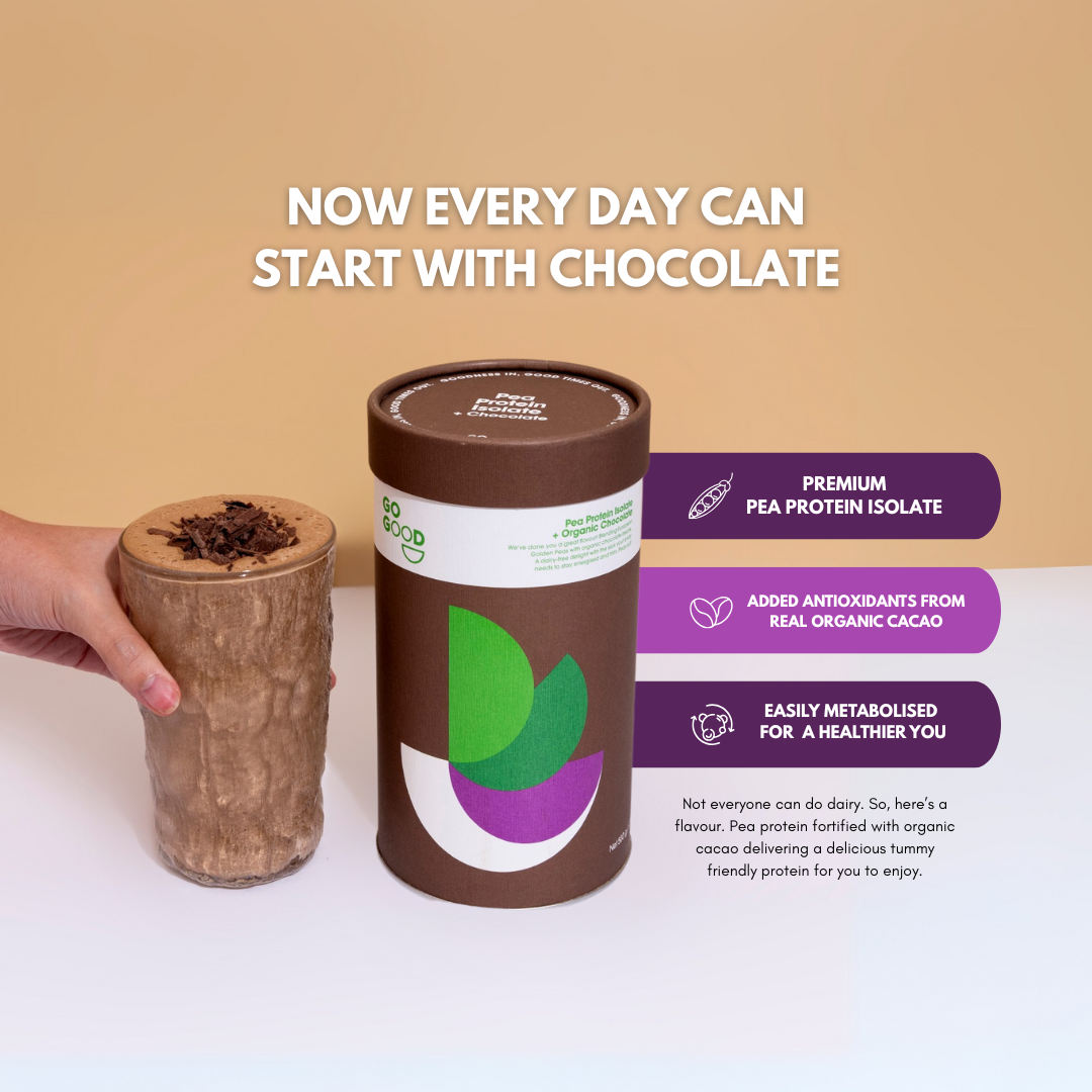 Plant Protein Isolate + Organic Chocolate