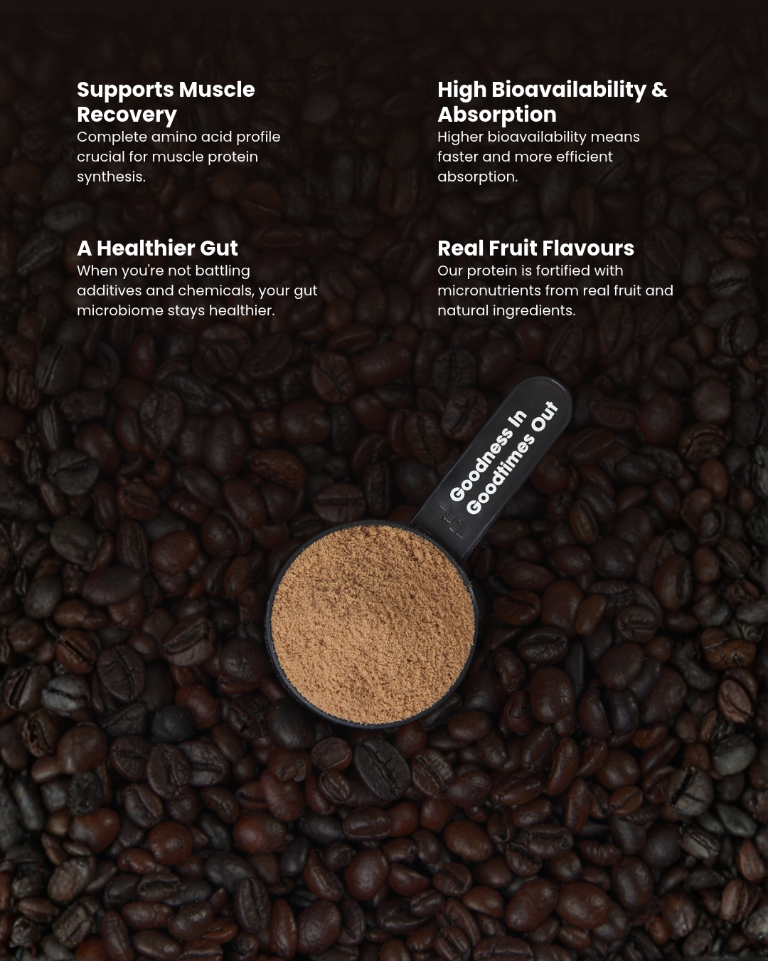 Plant Protein Isolate + Organic Coffee